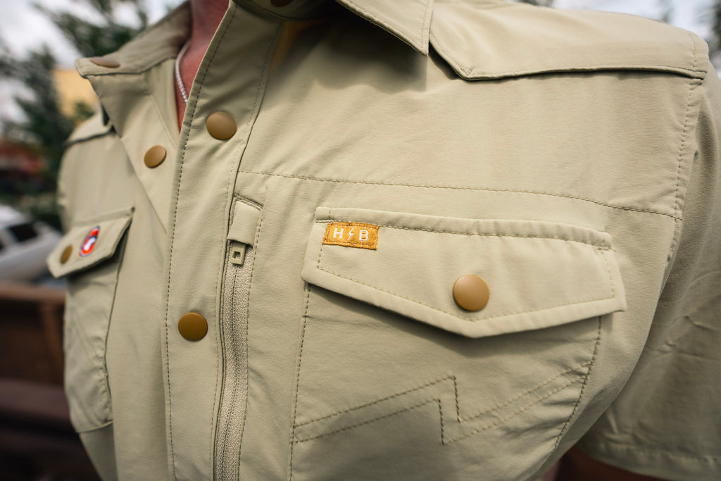 BirdDog X Howler Brother Green Tech Shirt