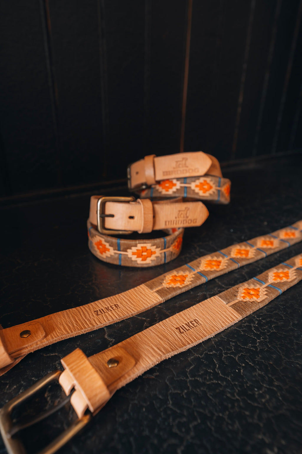BirdDog X Zilker Stitched Belt