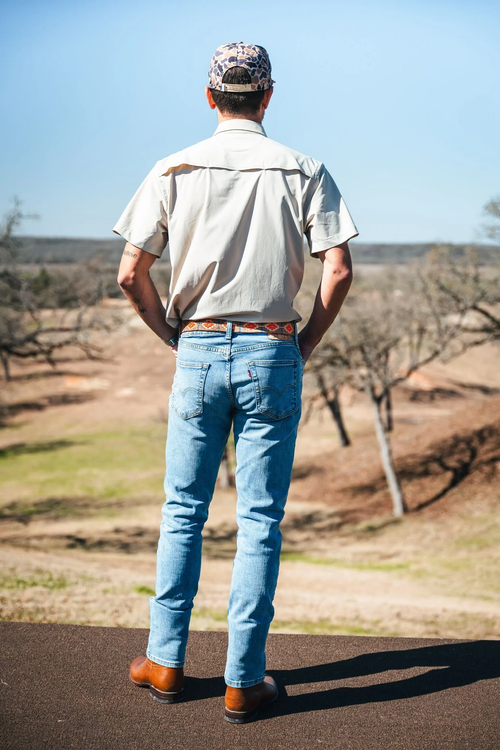 BirdDog X Zilker Stitched Belt